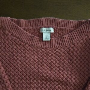 L.L. Bean Women's Sweater in Dusty Rose
